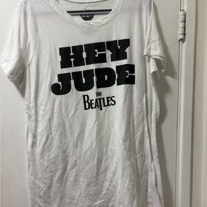 Torrid White Beatles Graphic Tee